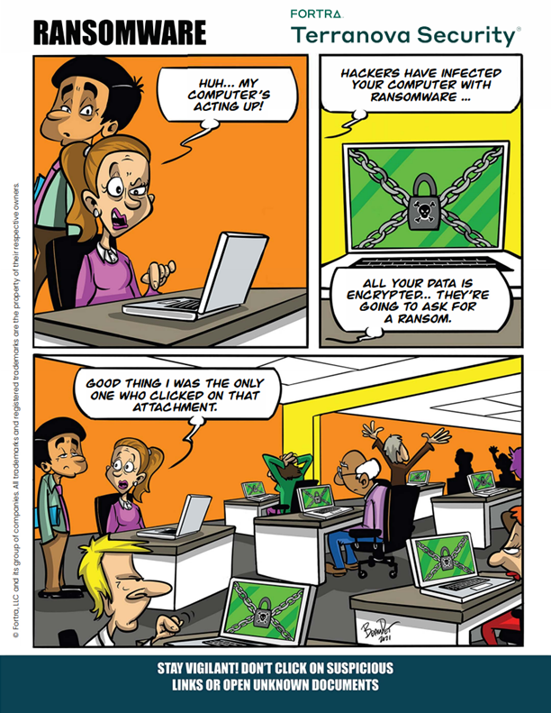 Comic: Ransomware