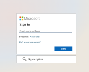 MS login
